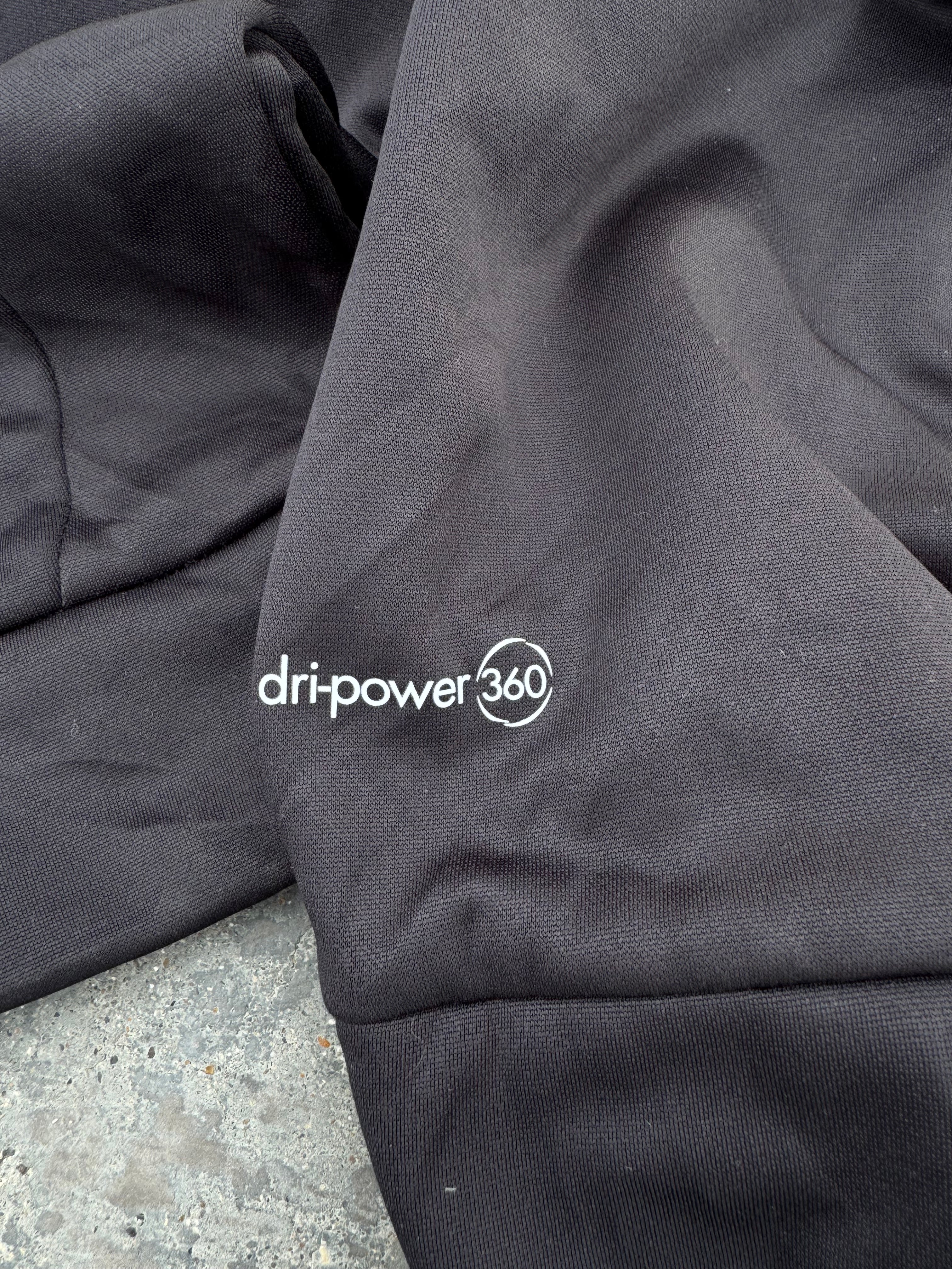 BLACK HOODIE “DRIPOWER 360”RUSSELL LEGIT