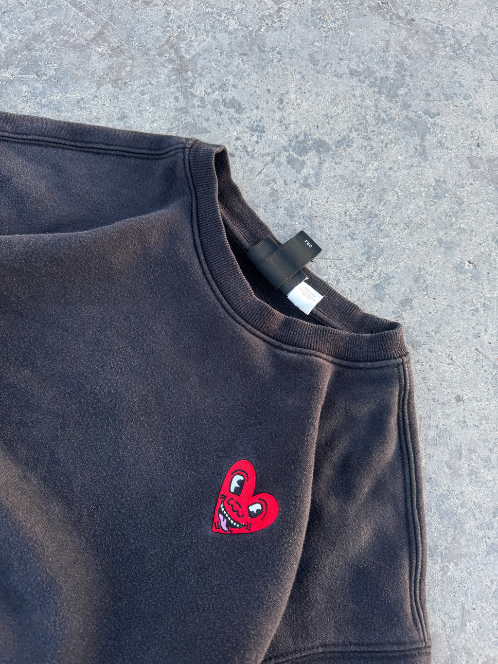 SWEATER H&M x KEITH HARING BLACK