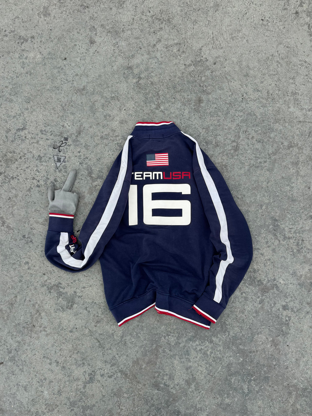 FULL ZIP POLO RALPH LAUREN TEAM USA JUEGOS OLÍMPICOS DE RIO 2016