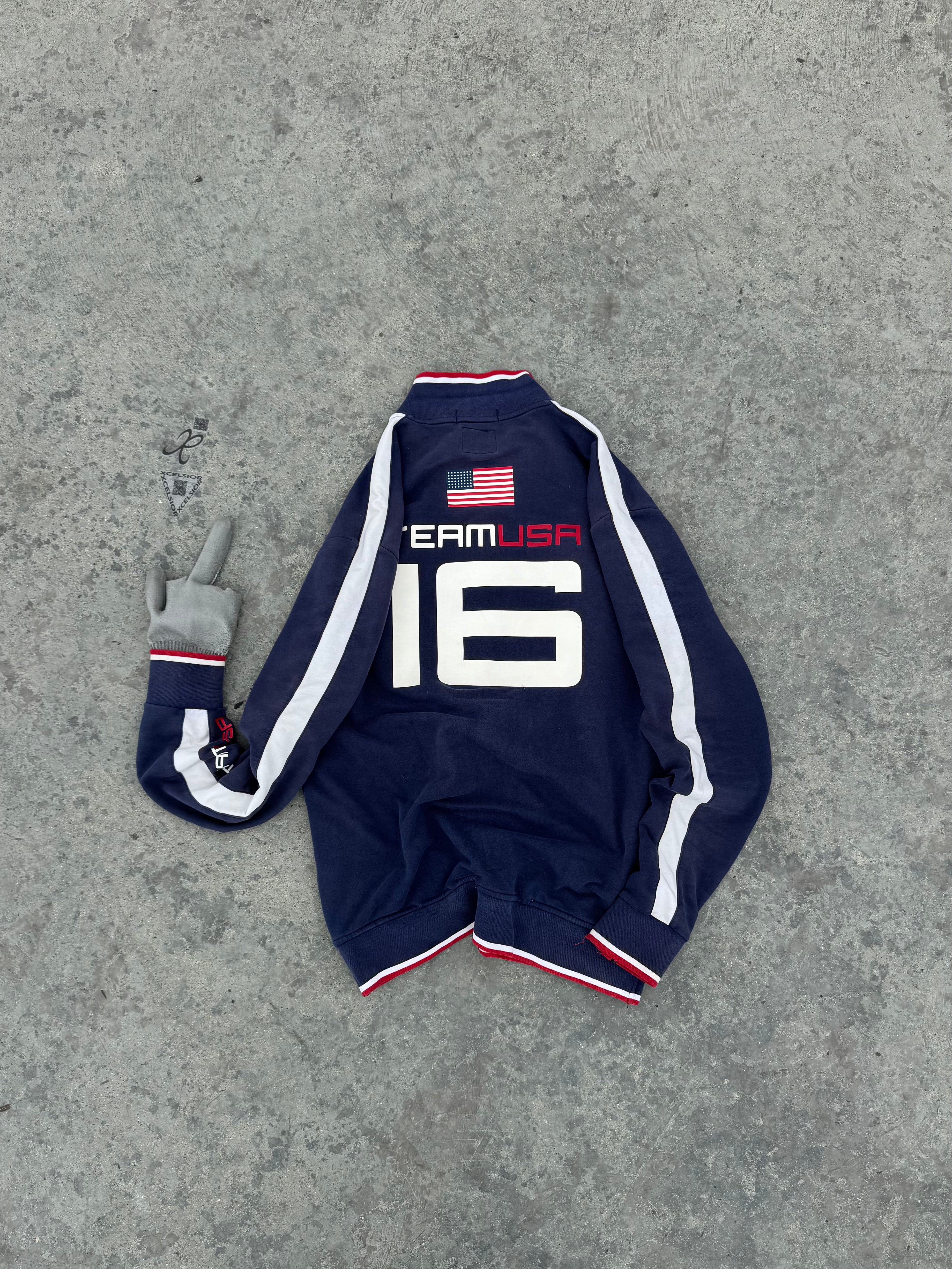 FULL ZIP POLO RALPH LAUREN TEAM USA JUEGOS OLÍMPICOS DE RIO 2016