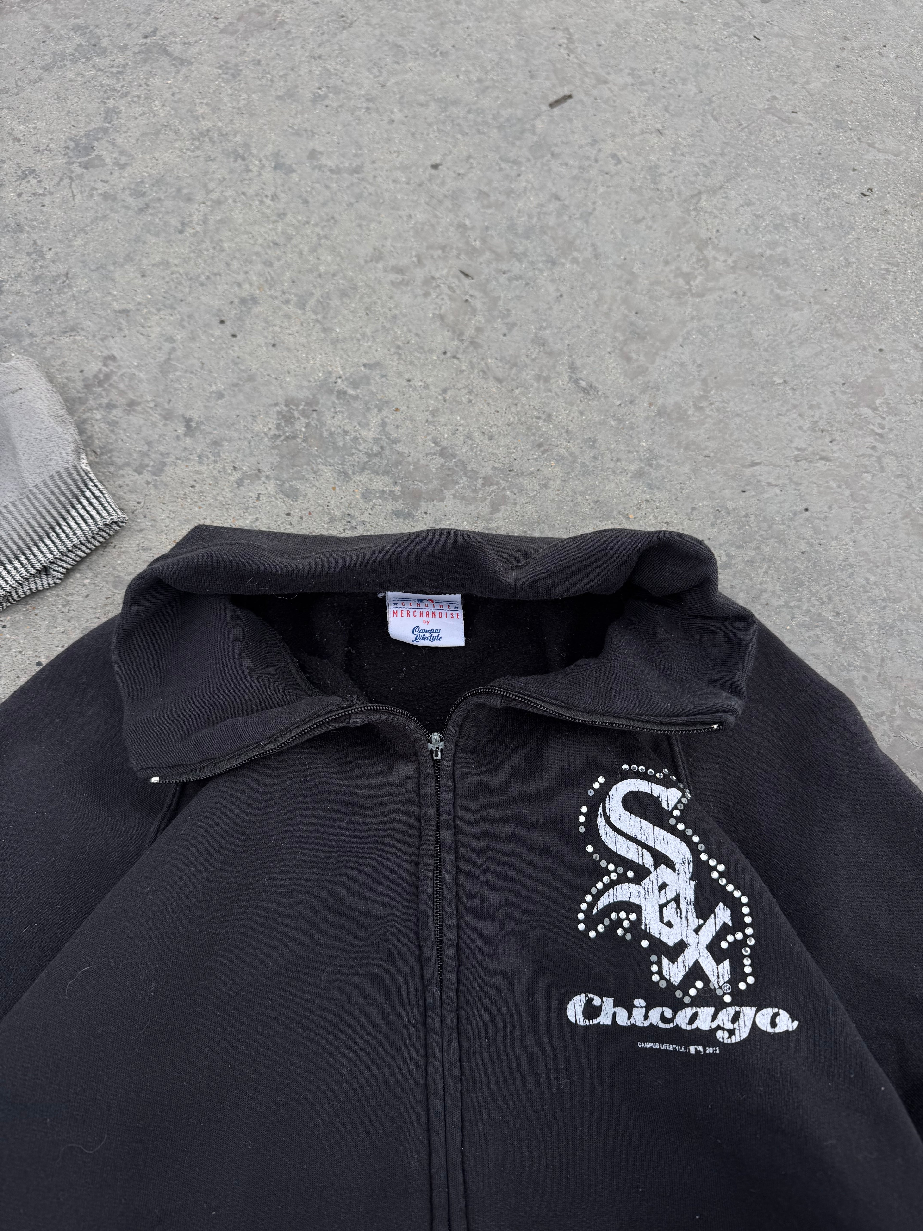 ZIPPER GENUINE MERCHANDISE CHICAGO WHITE SOX