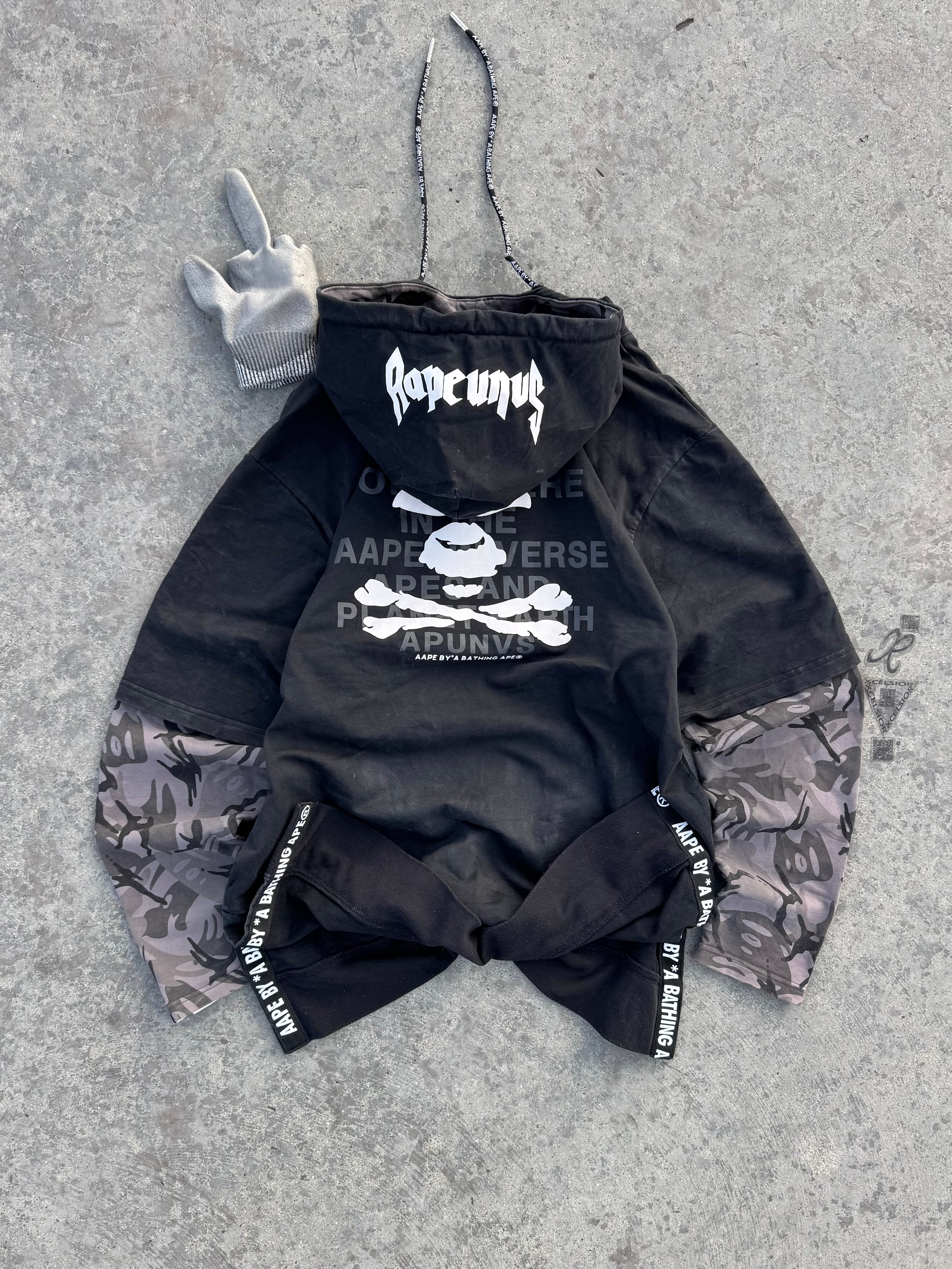 HOODIE CAMUBUSO  “A BATHING APE”