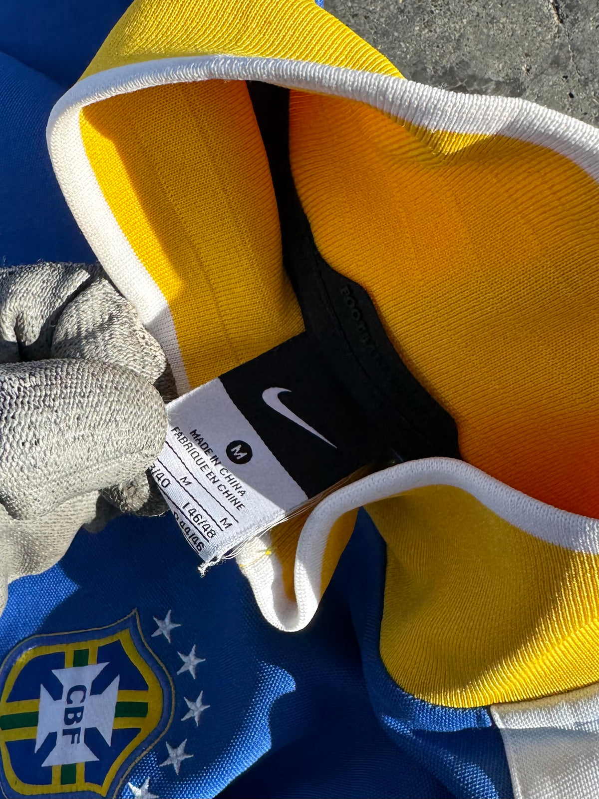 ZIP TRACK JACKET NIKE x BRASIL AUTHENTIC 🇧🇷