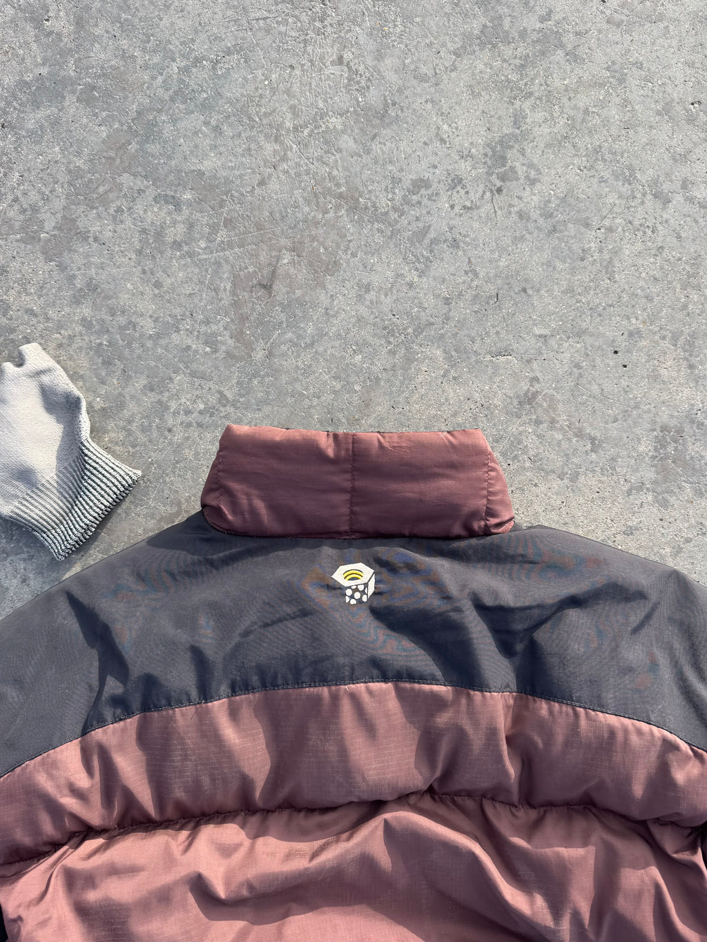 MOUNTAIN HARDWEAR DOWN PUFFER JACKET COFFE🪶