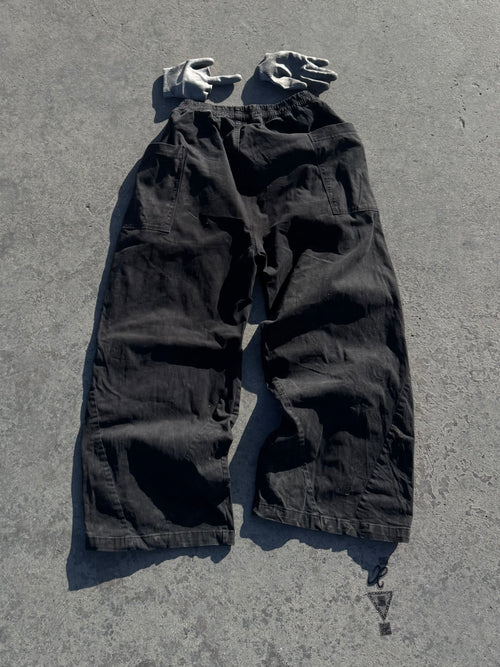 CARGO PANT BLACK ANCHO STYLE SK8