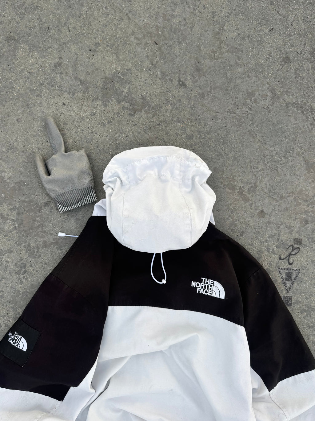 THE NORTH FACE LABEL JACKET GORPCORE STYLE 🇯🇵