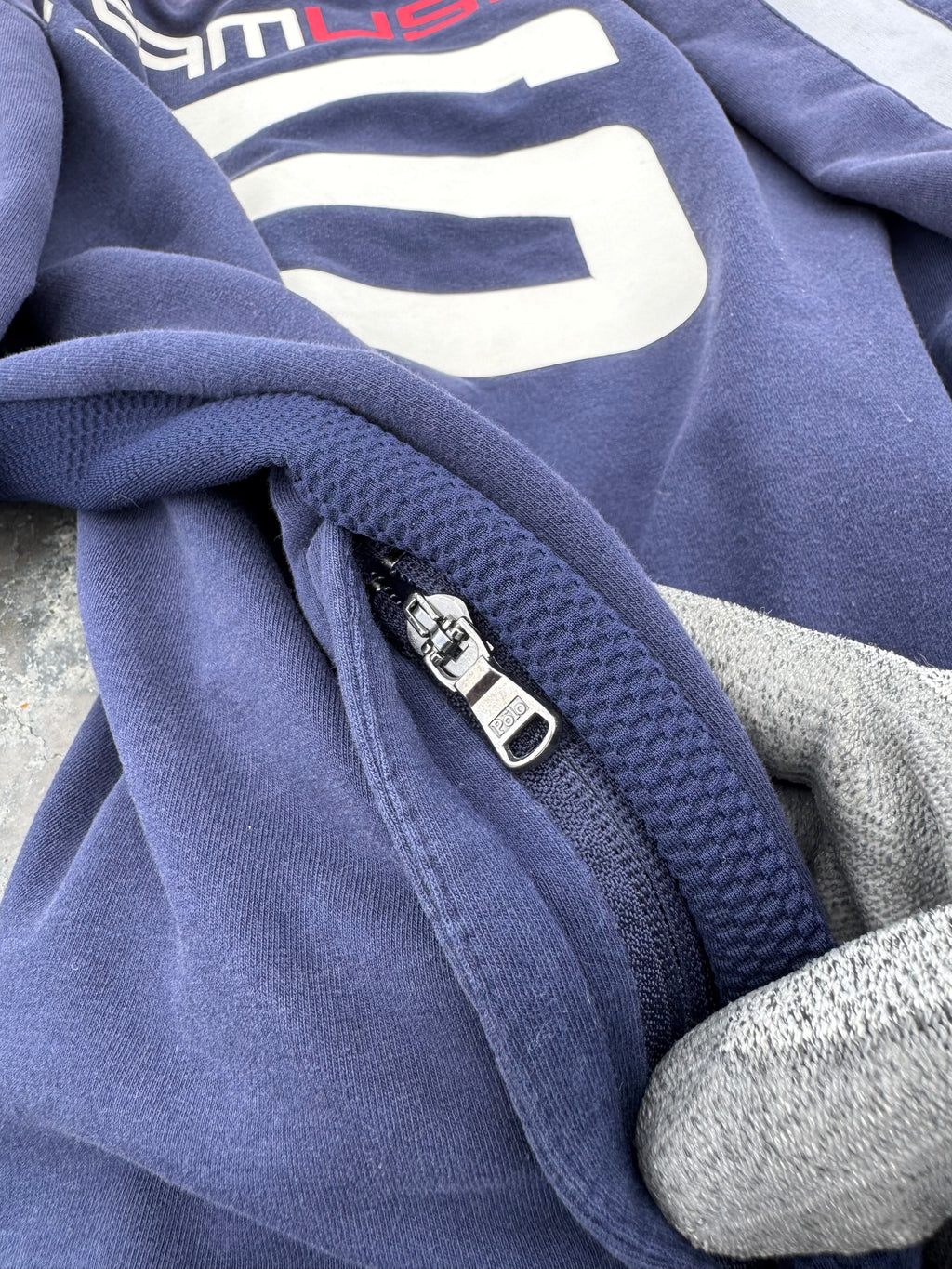 FULL ZIP POLO RALPH LAUREN TEAM USA JUEGOS OLÍMPICOS DE RIO 2016