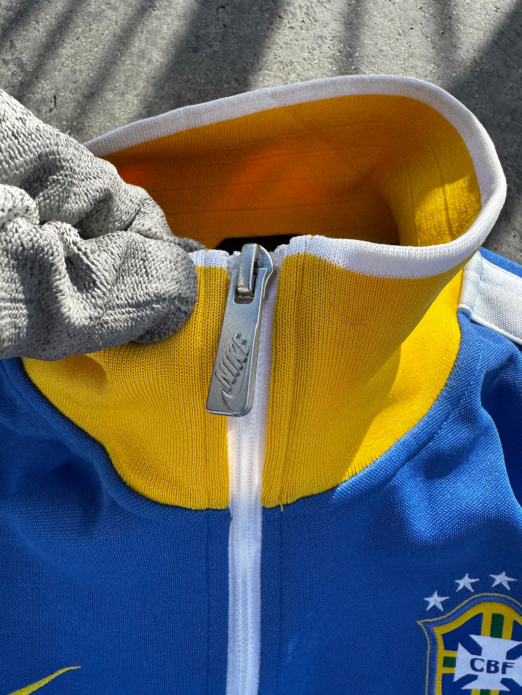 ZIP TRACK JACKET NIKE x BRASIL AUTHENTIC 🇧🇷