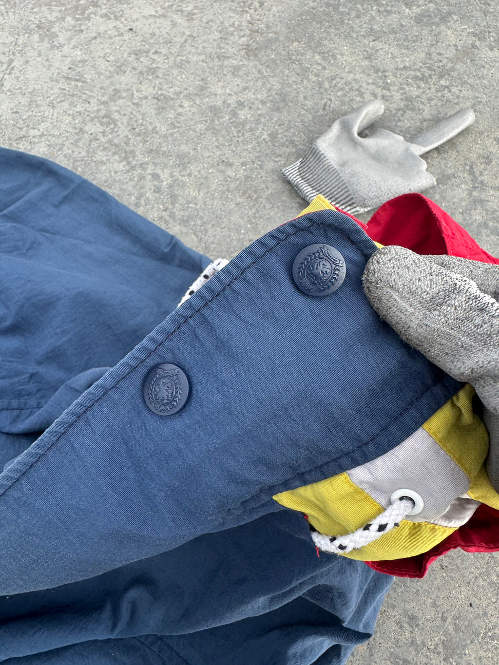 TOMMY HILFIGUER ZIP JACKET POCKET 90s VINTAGE