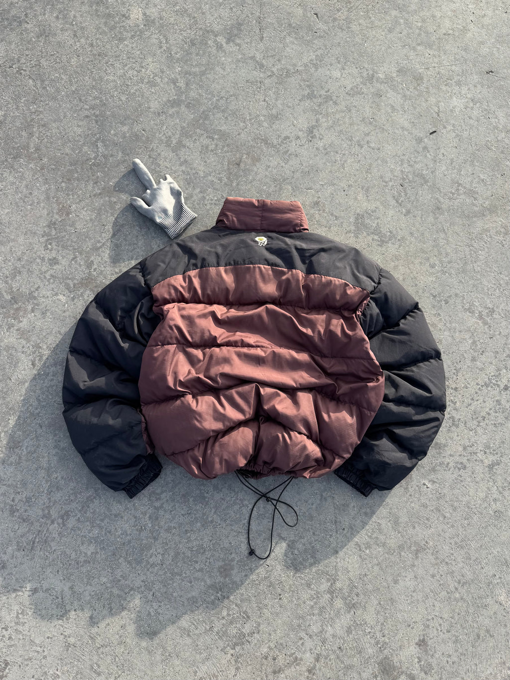 MOUNTAIN HARDWEAR DOWN PUFFER JACKET COFFE🪶