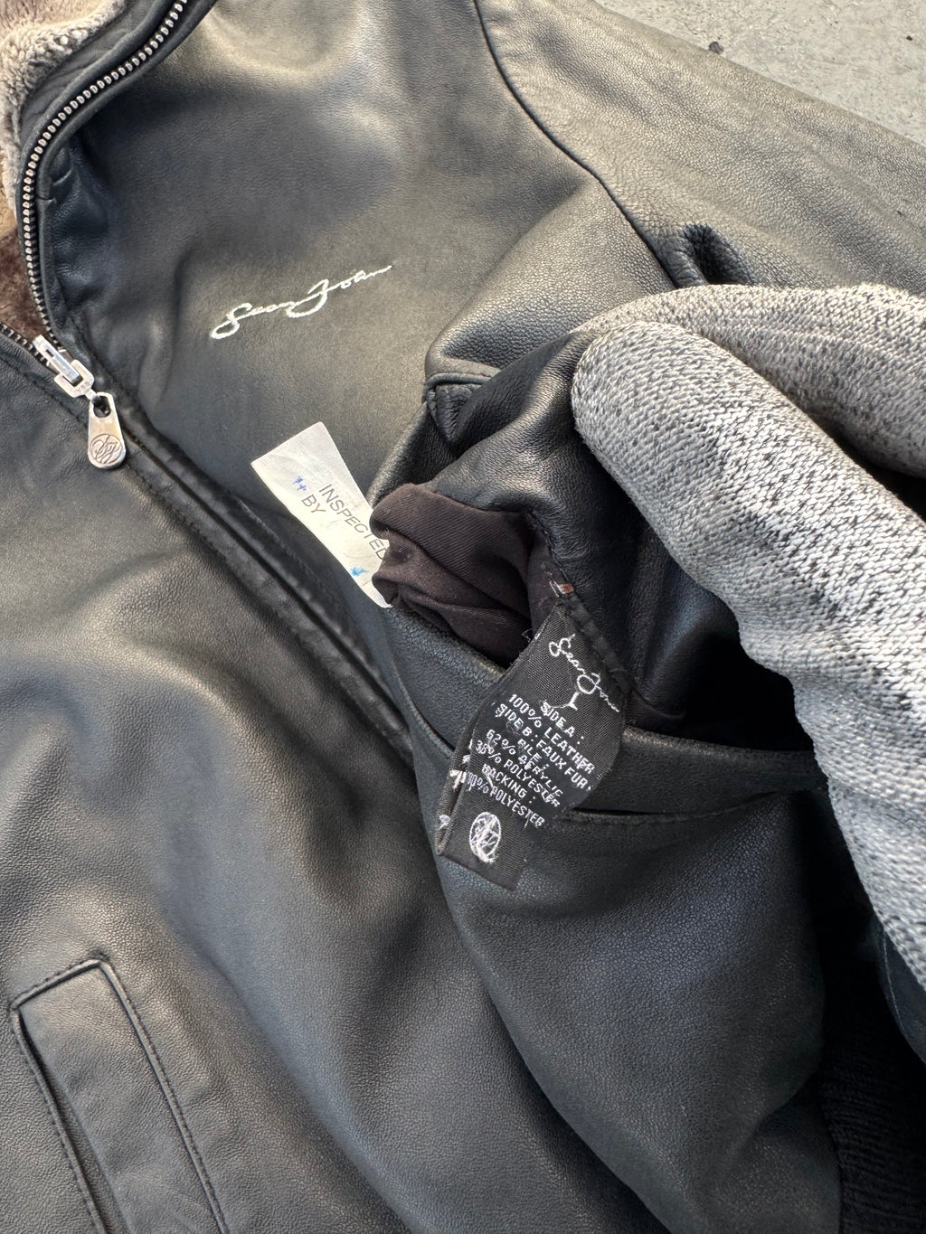 SEAN JHON JACKET REVERSIBLE UNISEX FIT