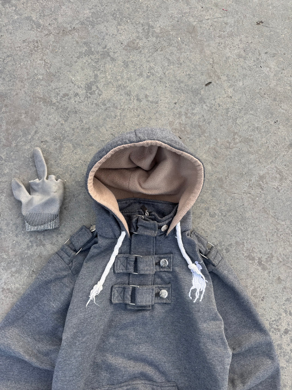 RARE HOODIE POLO BIG PONY