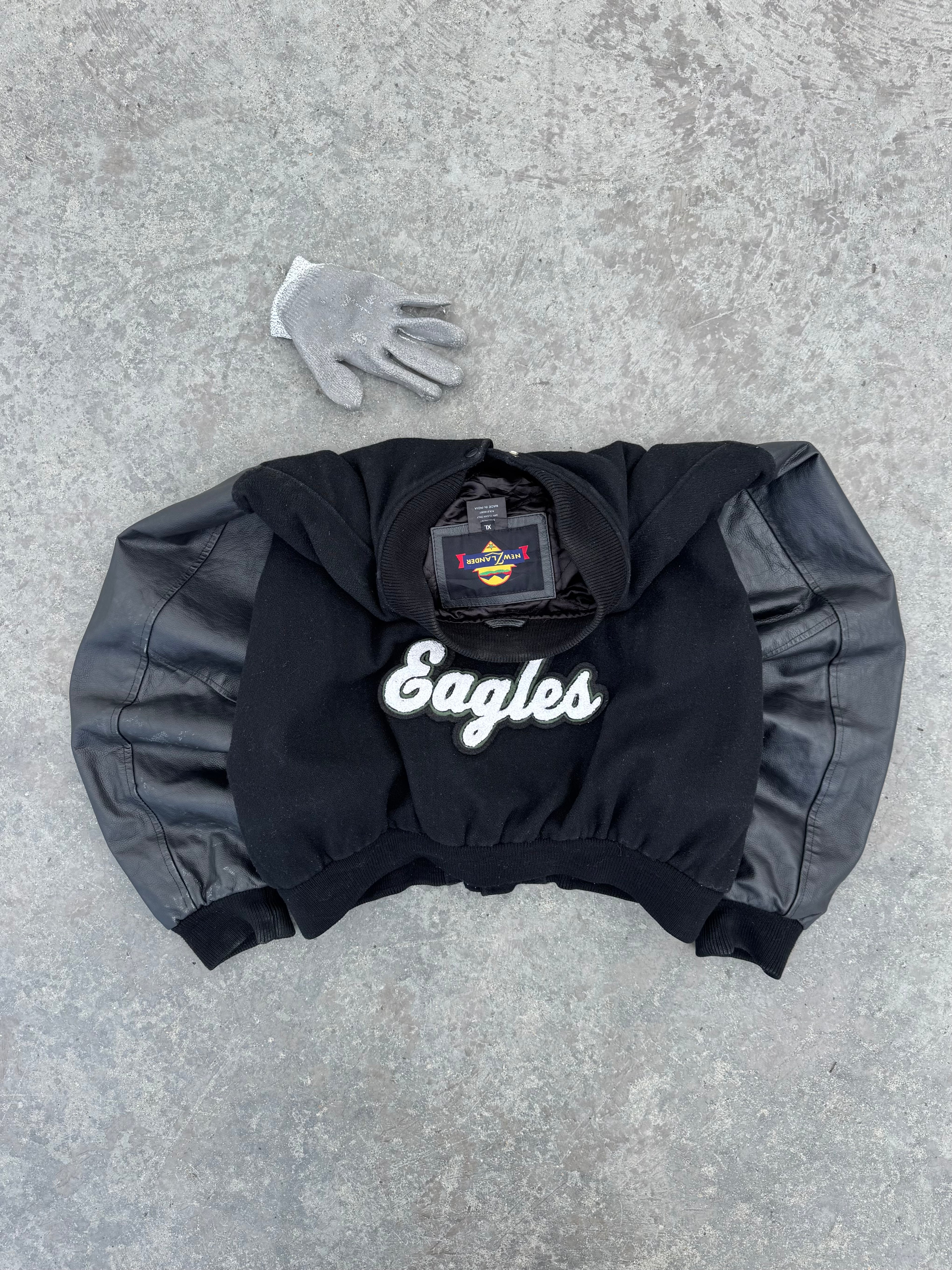 VARSITY JACKET BIG LOGO EAGLES NEW ZLANDER OG 1999