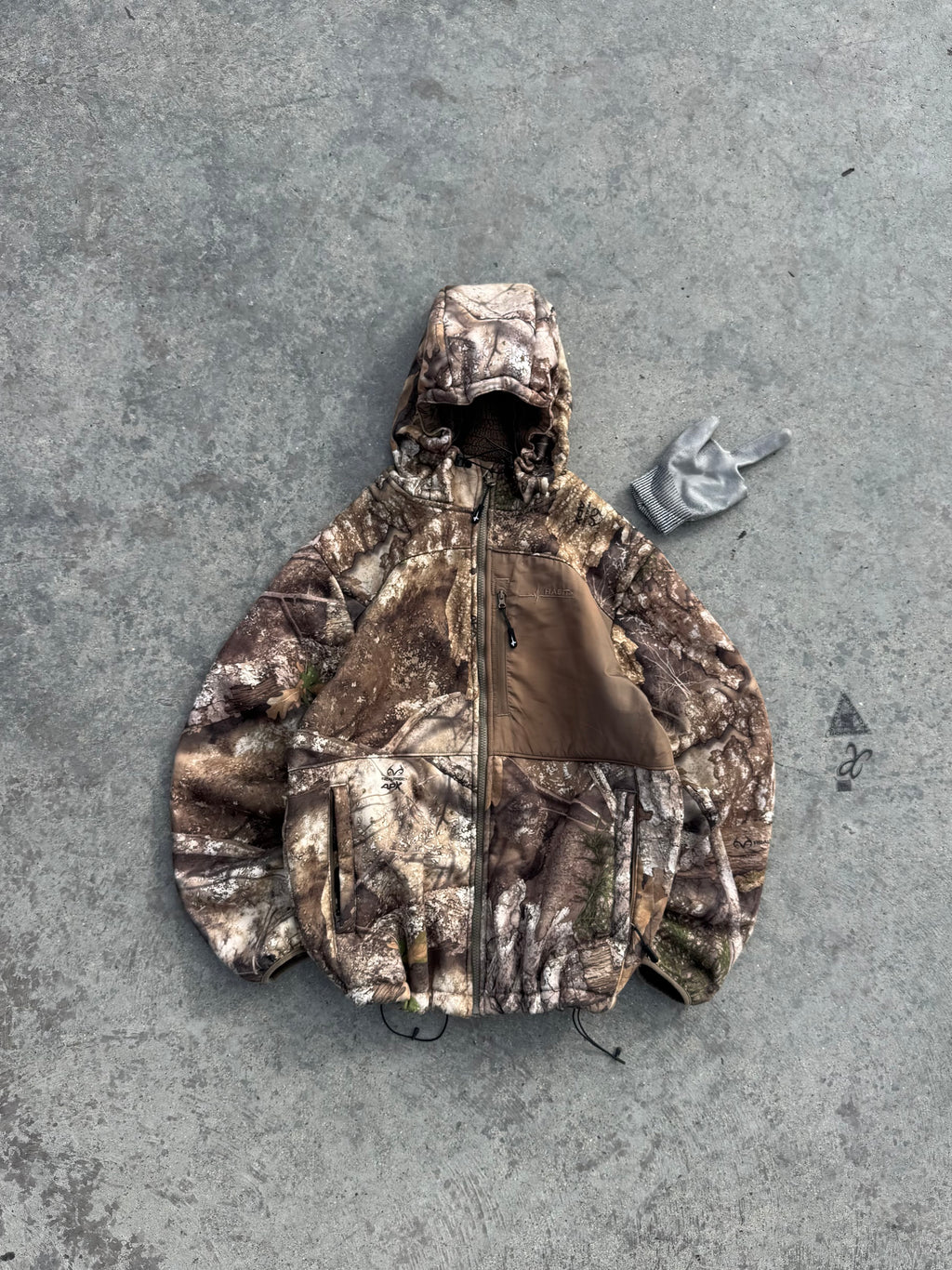 CAMO ZIP JACKET REALTREE HABIT OG