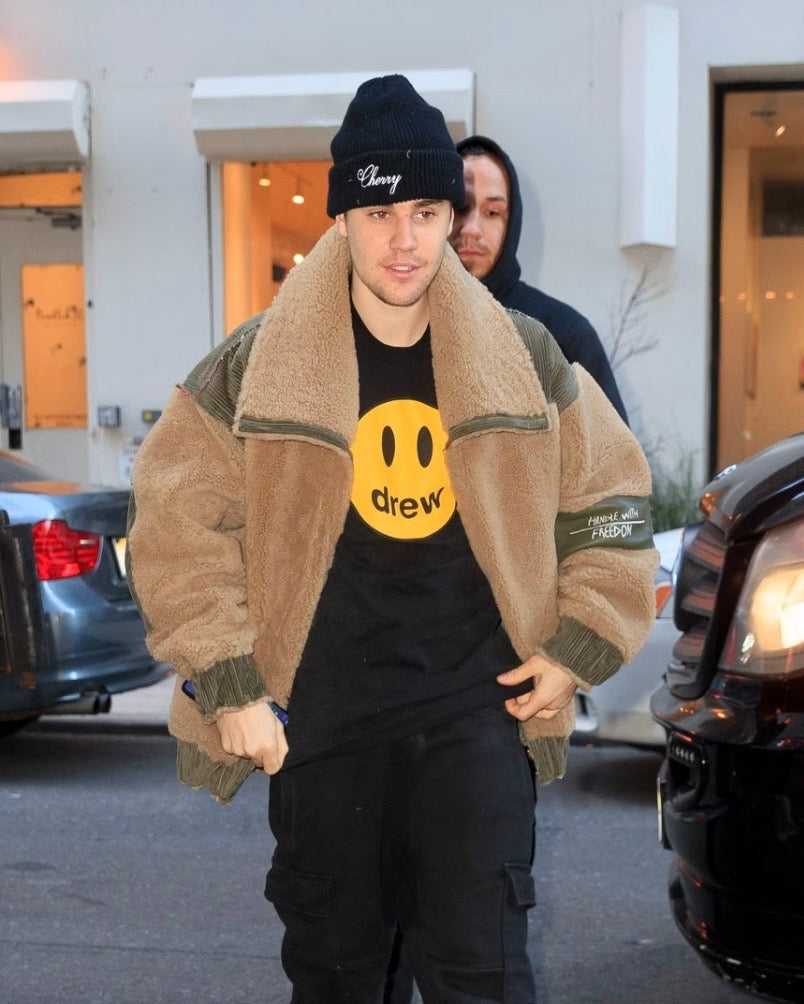 DREW BOX LOGO HOODIE JUSTIN BIEBER