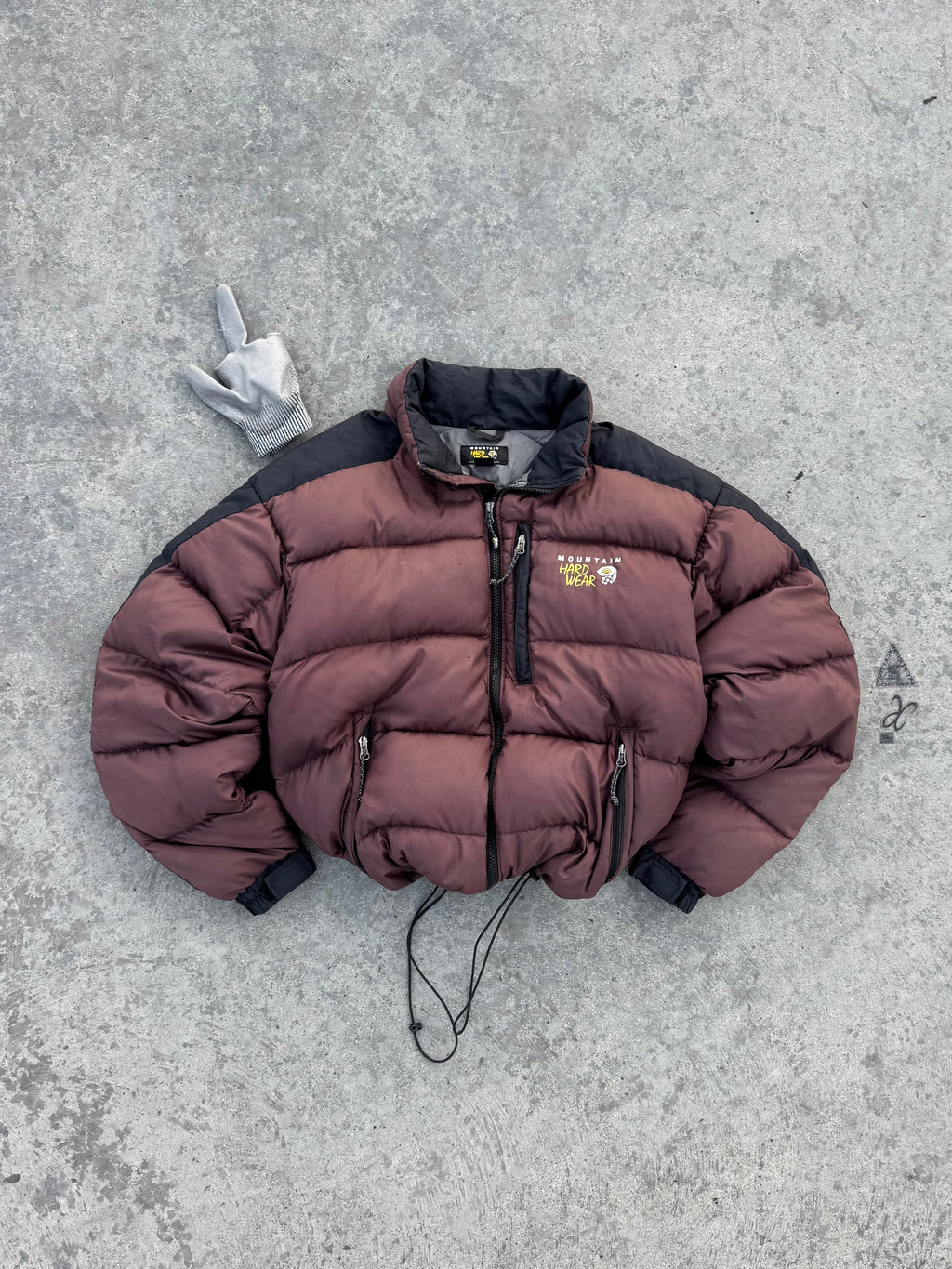 MOUNTAIN HARDWEAR DOWN PUFFER JACKET COFFE🪶