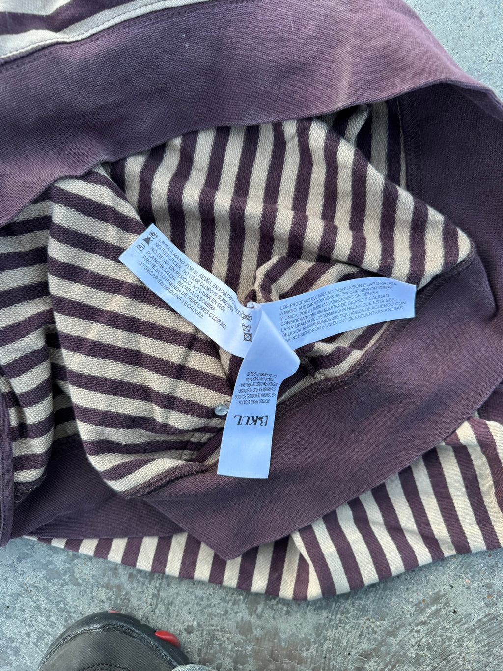 RARE ZIPPER BORNED IN LONDON B.KUL Y2k