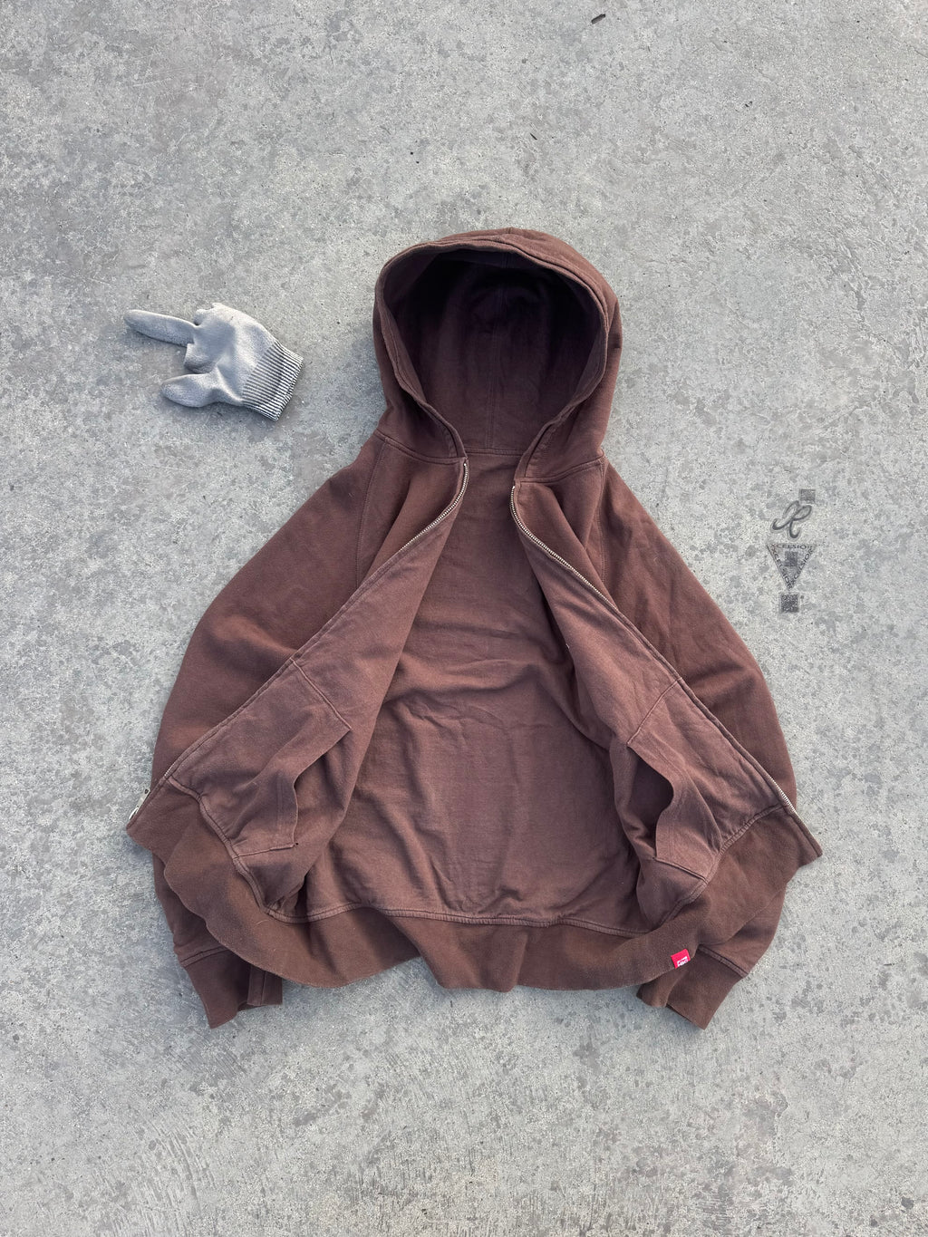 ZIP HOODIE DOBLE FAZ COFFE HBC LEGIT