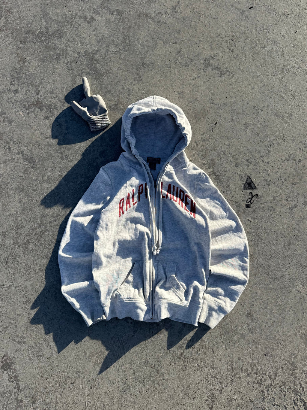 FULL ZIP POLO COMPANY RALPH LAUREN VINTAGE 2000s