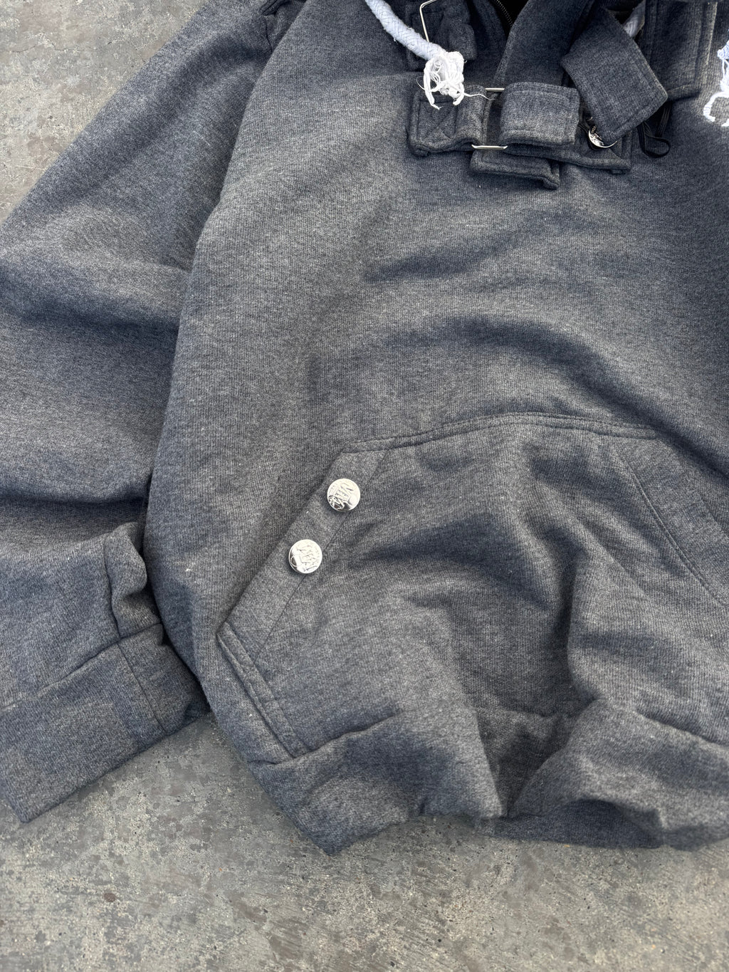 RARE HOODIE POLO BIG PONY