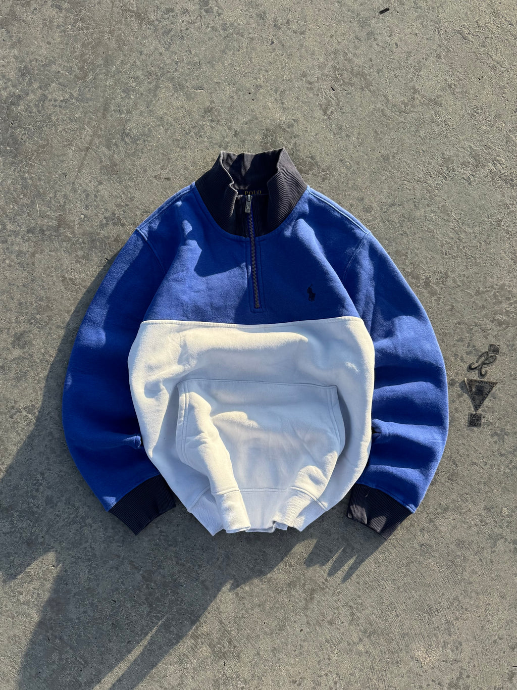HOODIE QUARTER ZIP POLO RALPH LAUREN LEGIT