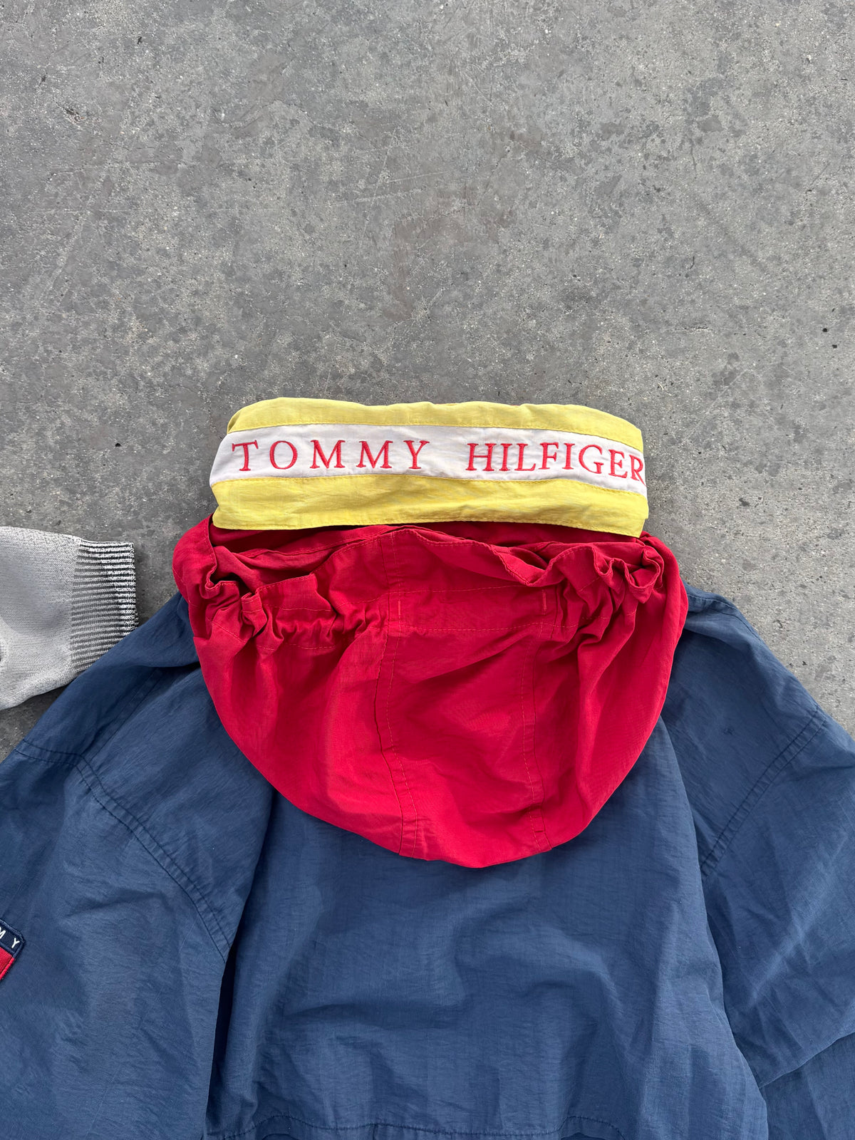 TOMMY HILFIGUER ZIP JACKET POCKET 90s VINTAGE