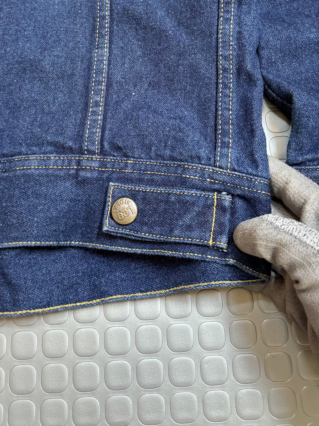 DENIM JACKET LEC LEE OG 100% COTTON COMO NUEVA