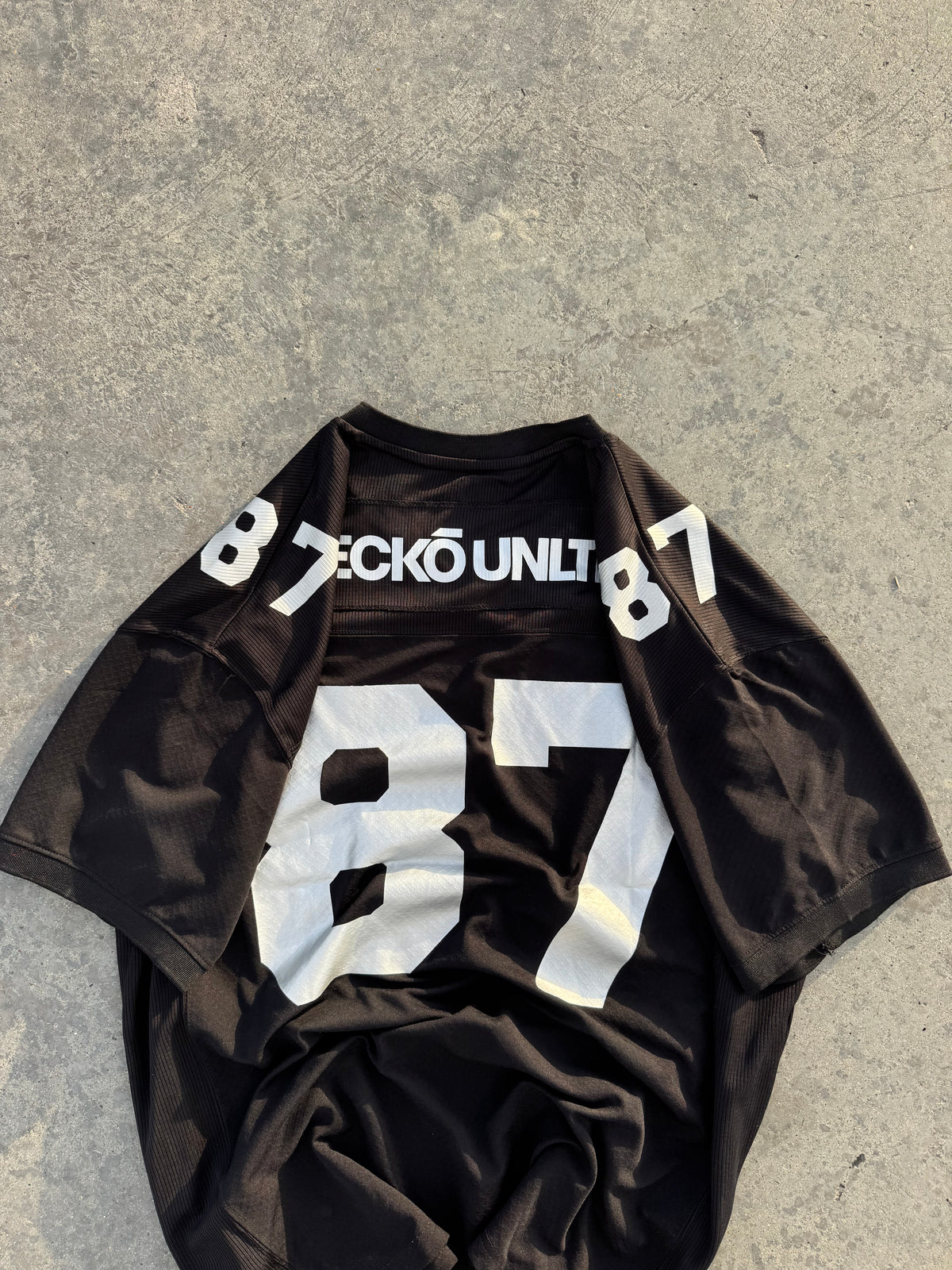 JERSEY ECKO UNLTD BLACK #87